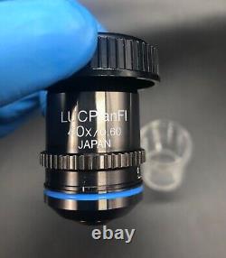 Olympus LUCPlanFl 40X/0.60? /0-2 Microscope Objective Lens