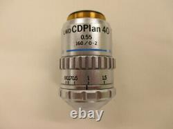 Olympus LWD CDPlan 40x 0.55 160/0-2 T2 Microscope Objective Lens plan RMS