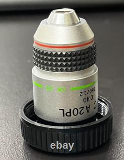 Olympus LWD C A20PL 0.4 160/1.2 Microscope Objective Lens Used From Japan