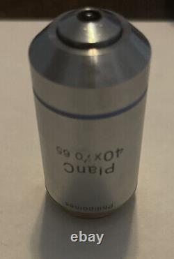 Olympus Laboratory Plan C 40x / 0.65? /0.17 Infinity Microscope Objective Lens