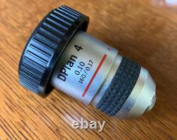 Olympus Lens Microscope lot 4 Objective Lens Set Good condition