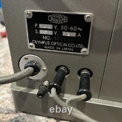 Olympus MG Metallurgical Inverted Microscope Original/Complete See Notes