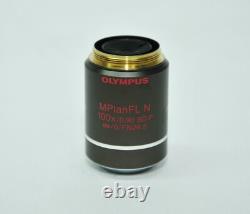 Olympus MPlanFL N 100x/0.90 BD P? /0/FN26.5 Microscope Objective Lens