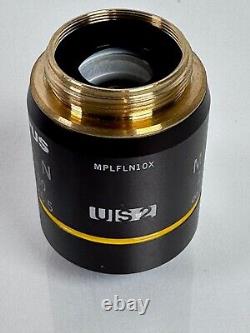 Olympus MPlanFL N 10x /0.30 UIS 2 MPLFLN10X Microscope Objective Lens