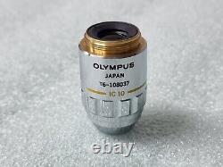 Olympus MSPlan 10 0.30 f=180 IC10 Microscope Objective Lens