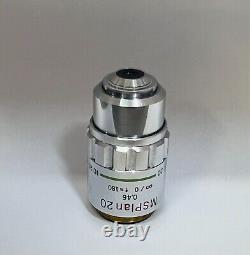 Olympus MSPlan 20X Infinity Corrected Microscope Objective MS Plan BH CH Series