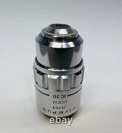 Olympus MSPlan 20X Infinity Corrected Microscope Objective MS Plan BH CH Series