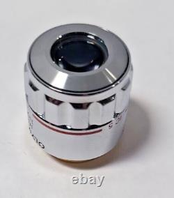 Olympus MSPlan 5 Microscope Objective Lens Lenses F=180 0.13 Japan 1100619