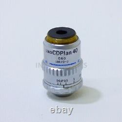 Olympus Microscope Objective Lens LWD CDPlan 40 0.60 160 / 0 2