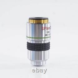 Olympus Microscope Objective Lens SPlan 20 0.46 160/0.17 F/Shipping JP WithT K9299