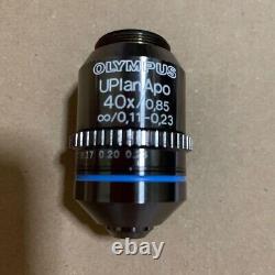 Olympus Microscope Objective Lens UPlanApo40× Used