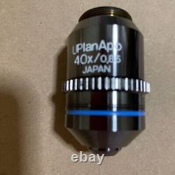 Olympus Microscope Objective Lens UPlanApo40× Used