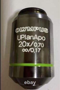 Olympus Microscope Objective Lens UPlanApo ×20 / 20×/0,70? /0,17 From Japan