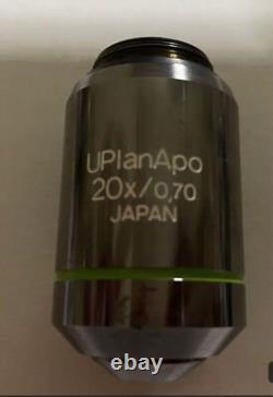 Olympus Microscope Objective Lens UPlanApo ×20 / 20×/0,70? /0,17 From Japan