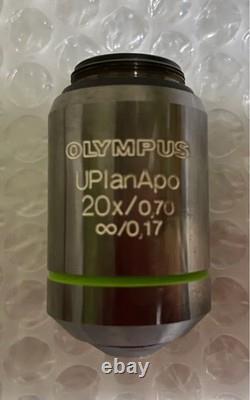 Olympus Microscope Objective Lens UPlanApo × 20 From Japan F/S