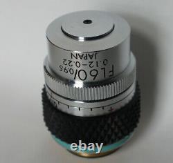 Olympus Microscope objective lens FL 60 / 0.95 0.12-0.22 for BH, CH, etc. Fr JPN