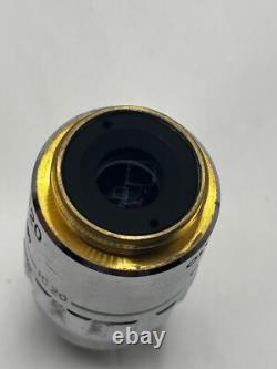 Olympus Msplan 20 0.46 Infinity/- F=180 Microscope Objective Lens T4-131409