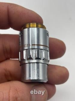 Olympus Msplan 2.5 0.07 Infinity/- F=180 Microscope Objective Lens 110587 IC