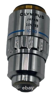 Olympus Msplan 50 0.80 Infinity/- F=180 Microscope Objective Lens 109793 IC 50