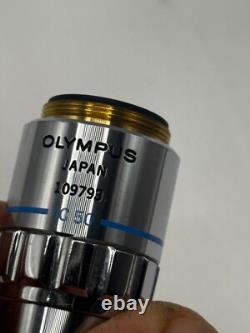 Olympus Msplan 50 0.80 Infinity/- F=180 Microscope Objective Lens 109793 IC 50