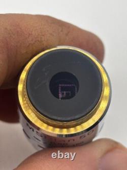 Olympus Msplan 50 0.80 Infinity/- F=180 Microscope Objective Lens 109793 IC 50