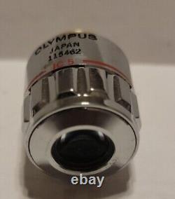 Olympus Msplan 5 0.13 Microscope Objective Lens