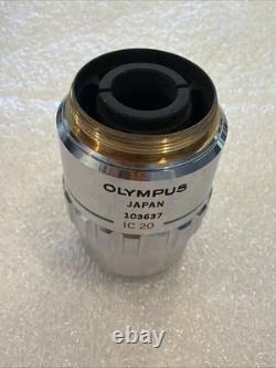 Olympus NEOSPlan IC 20 0.46? /0 f=180 IC20 Microscope Objective Lens