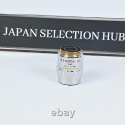 Olympus NEO Splan 10X 0.30 f=180 Microscope Objective Lens from Japan