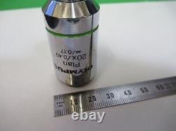 Olympus Objective Infinity Lens 20x Optics Microscope Part As Pictured W5-b-102