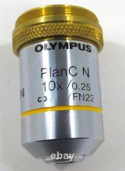 Olympus PLANC N 10x/0.25? /-/FN22 Microscope Objective Lens Philippine