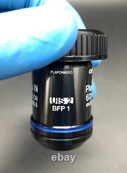 Olympus PLAPON60XO PlanApo N 60x /1.42 Oil? /0.17 Microscope Objective Lens