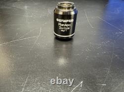 Olympus PlanAPO 2x/0.80 Objective Lens (Tested) Excellent Condition