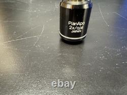 Olympus PlanAPO 2x/0.80 Objective Lens (Tested) Excellent Condition