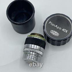 Olympus PlanApo 40x/0.95 0.11-0.23 Microscope Objective Tokyo Japan 400457