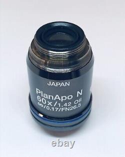 Olympus PlanApo N 60x /1.42 Oil? /0.17 Microscope Objective Lens Make an Offer
