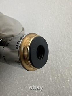 Olympus PlanC N 100X/1.25 UIS2 FN22 Microscope Objective Lens BX Series rms
