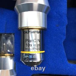 Olympus PlanC N 10X/0.25 FN22 Microscope Objective Lens