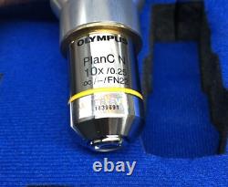 Olympus PlanC N 10X/0.25 FN22 Microscope Objective Lens