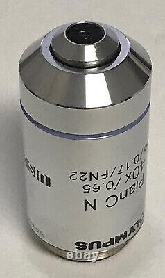 Olympus PlanC N 40x/0.65 Infinity. 17 UIS2 Microscope Objective Lens BX CX