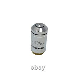 Olympus Plan 100x/1.25 Oil? /- Microscope Objective Lens Infinity Corrected