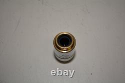 Olympus Plan 10X/0.25 Oil Infinity Corrected Microscope Objective Lens #W557