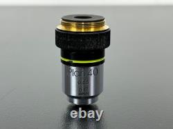 Olympus Plan 40 0.65 0.17 Microscope Objective Lens 402691 Japan