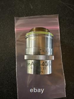 Olympus Plan Apo 40/0.95 0.11-0.23 Microscope Objective Lens 400277