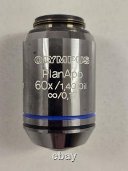 Olympus Plan Apo 60x / 1.40 Oil Infinity-Corrected Microscope Objective