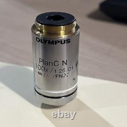 Olympus Plan C 100x / 1.25 Oil / Microscope Objective Lens
