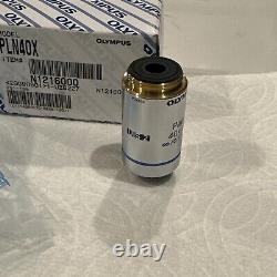 Olympus Plan N 40x / 0.65 Infinity. 17 FN22 UIS2 Microscope Objective Lens BX CX