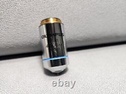 Olympus Plan N 40x / 0.65 Infinity. 17 FN22 UIS2 Microscope Objective Lens BX CX