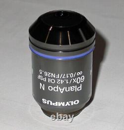 Olympus Planapo N 60x Microscope Objective Lens