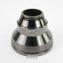 Olympus Planfl 0.5x/0.02 Macro Microscope Objective Requires Reduction Cube