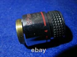 Olympus SPLAN 4 Microscope Objective 4x 0.13 NA 160 /